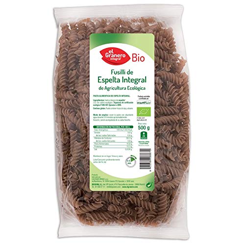 FUSILLI ESPELTA INTEGRAL BIO 500 gr