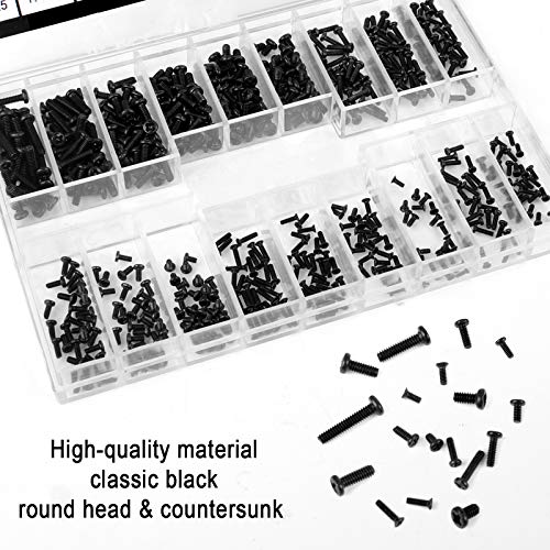Iyowei Draagbare elektronische schroeven met 6 schroeven, computerschroeven voor IBM HP DELL Samsung Sony Lenovo met… - Image 6