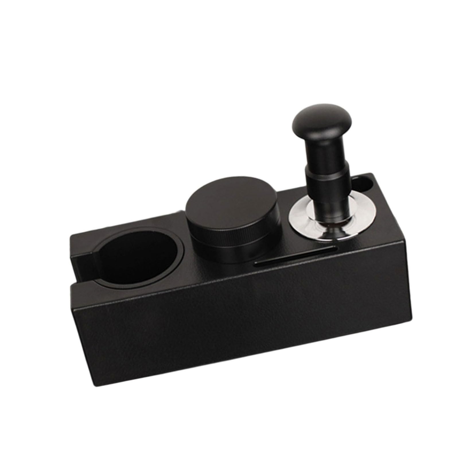Tsophreniq Professional Coffee Tamping Platform and Leveling Tool Espresso Tamper Station and Distributor Accessory Tamper and Distributor Set