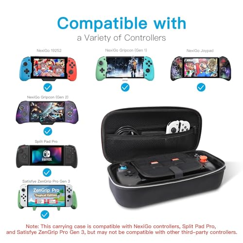 Nexigo 1183 Switch Controller Grip Carrying Case thumb #2