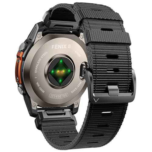 CUZOW Garmin Fenix 6 �E�H�b�`�o���h Fenix 7/Fenix 6 Pro/5�p 22mm Quickfit �i�C�����X�|�[�c�E�H�b�`�X�g���b�v Forerunner 945/965/935/Epix Gen 2/Instinct/F
