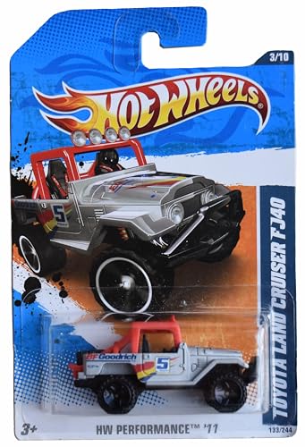 Hot Wheels Toyota Land Cruiser FJ40, HW Performance '11 3/10 [Gray] 133/244