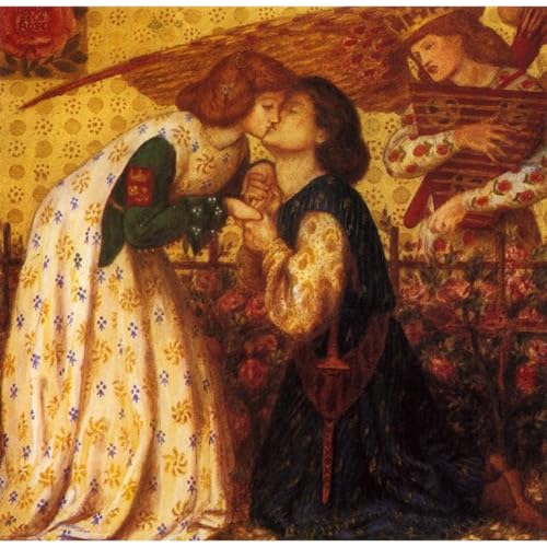 Impression sur toile Roman de la Rose ARTICULOZY 1864 | Décoration murale grand format