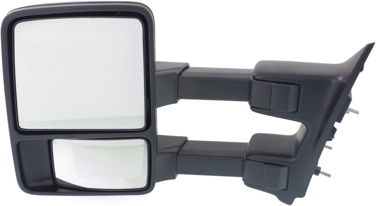 Kool Vue Driver Side Mirror Replacement & Passenger Side Towing Mirrors for Ford F-250 F-350 F-450 F-550 Super Duty 2008-2012, Textured