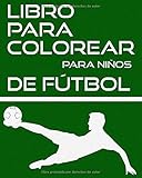  Libro para colorear para niños de fútbol: Camisetas de fútbol para colorear y diseño