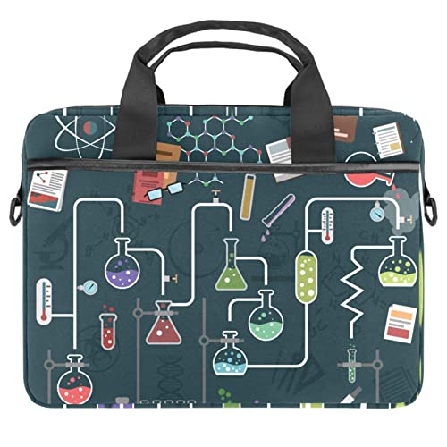 Mallette ordinateur portable 13 pouces verte anti-choc avec sangle épaule solide