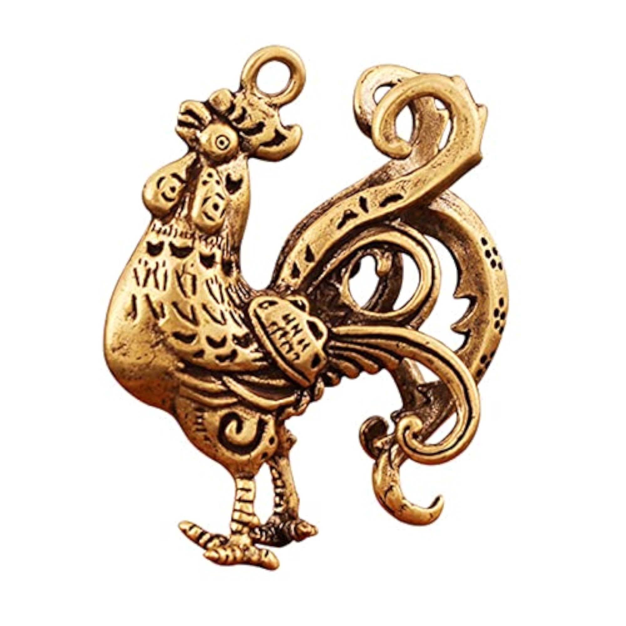 Universal Retro Rooster Pendant Ornament for Home and Auto