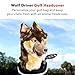 Daphne's Headcovers Wolf Driver Headcover | Premium Driver Headcovers | Funny Golf Club Covers | Stylish Protection for Your Clubs | Men's Golf Gear | Driver Headcover for Men and Women