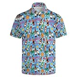 wunjqen Polos de golf para hombre, divertidos, que absorben la humedad, de secado rápido, de manga corta, Cerveza vintage, XX-Large
