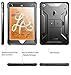 iPad Mini 5 Rugged Case with Kickstand, Poetic Full-Body Shockproof Protective Cover, Built-in-Screen Protector, Revolution, for Apple iPad Mini 5 7.9 Inch (2019) and iPad Mini 4 (2015), Black