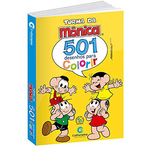 501 Desenhos para Colorir Turma da Mônica