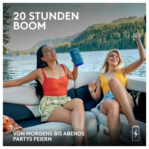 Ultimate Ears EVERBOOM Bluetooth-Lautsprecher Blau