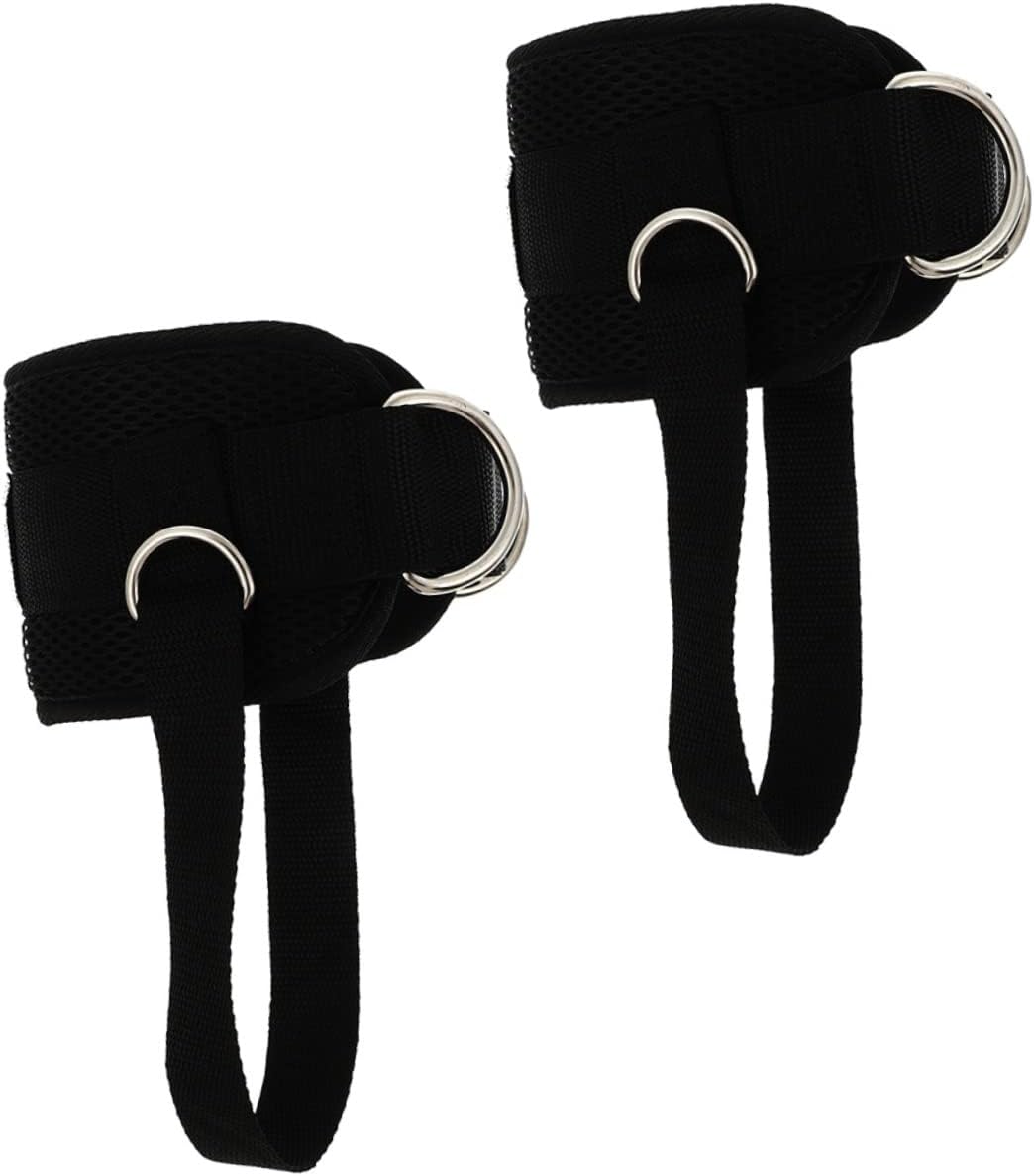 1Pair Ankle Strap Wrap for Leg Exercises Ankle Bind Strap with Buckle Durable and Portable for Gym Workouts for Strength Training and Versatile Sports