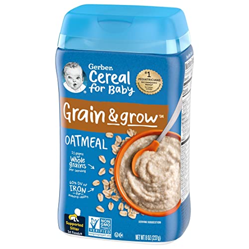 Gerber Baby Cereal, Oatmeal, 8 Ounce #TOP2