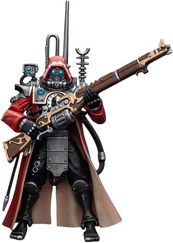 HiPlay JoyToy Warhammer 40K Figura coleccionable Adeptus Mechanicus Skitarii Ranger con figuras de acción a escala 118 JT7868 (Ranger with