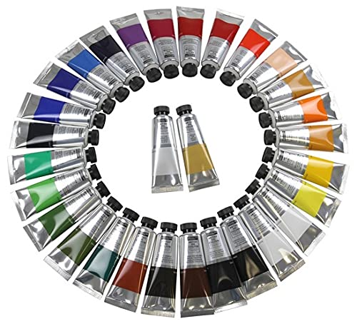 Lot de 30 x 50 ml tubes de peinture à l'huile XXL Artistes