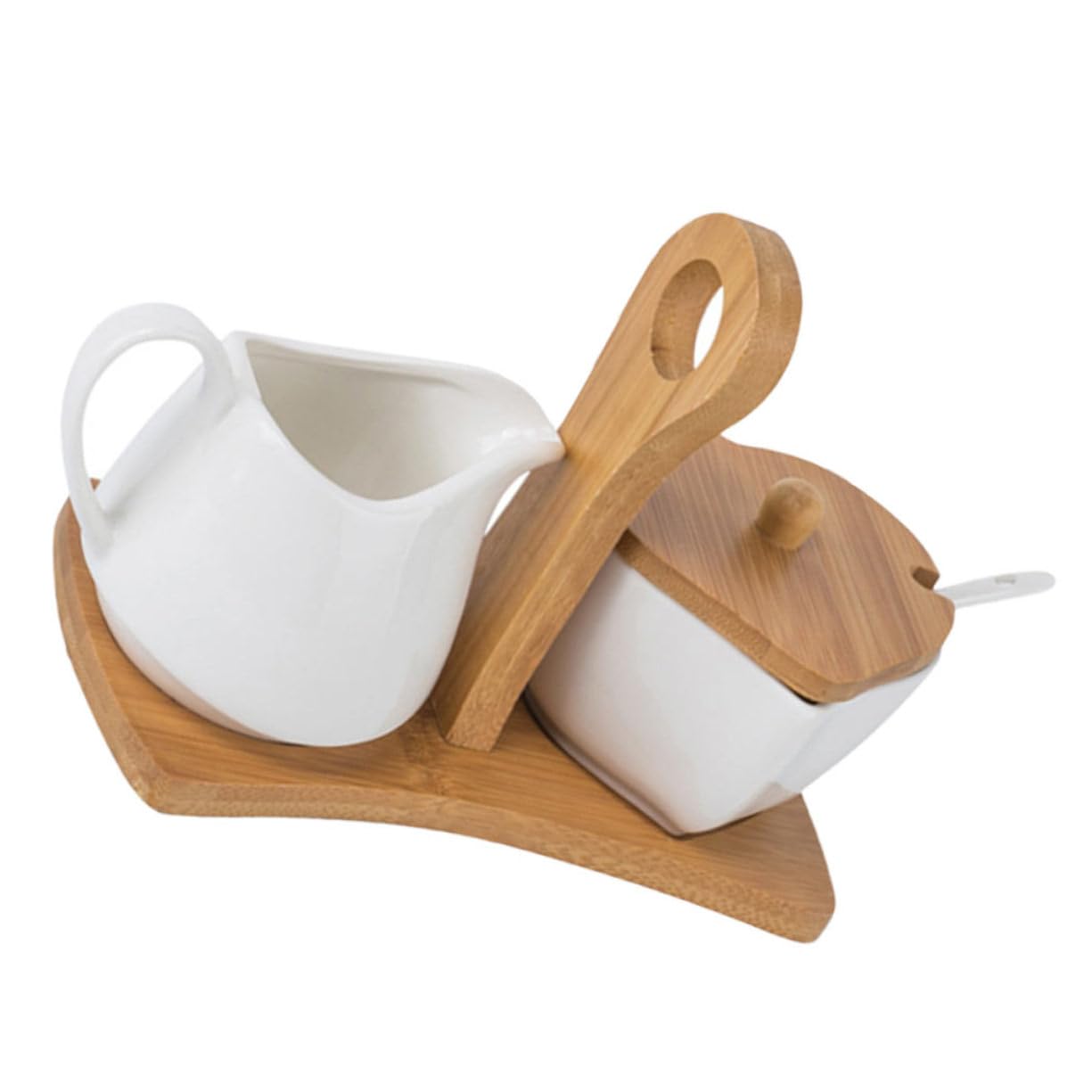 Pot à lait et sucrier facile à nettoyer COLLBATH ensemble céramique compatible lave-vaisselle