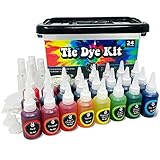 Premium Tie Dye Kit DIY Tie Dye Kits for Adults Fabric Shirt Clothes Decorating Tye Dye 24 Non Toxic...