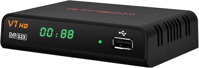 cribbn GTMEDIA V7 HD FTA DVB S2X satellite receiver, supporting multistream, usbwifi, 3g/4g dongle, youtube, etc.