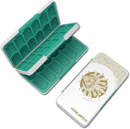 Vista 139 de PERFECTSIGHT 48 Switch Game Card Case for Nintendo Switch OLED Switch Lite, Cute 48 Game Holder Cartridge Case for Game Cards and SD Cards, Kawaii