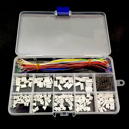 ZSDZFYLLK Jst SH 1.0mm Connectors Kit with Single Head Pre-Crimped Soft Silicone Cables for F3 Omnibus F4 Pro F7 Racing Drone by ZSDZFYLLK - Used condition - Image 5