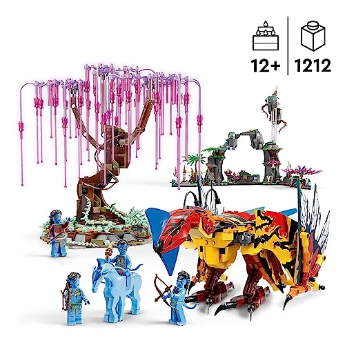 LEGO 75574 Avatar Toruk Makto i Drzewo Dusz: Zestawy do budowania, Klocki, Figurki Avatar, Prezent dla Dziewczynek i Chłopców w Wieku od 12 lat (1212 elementów)
