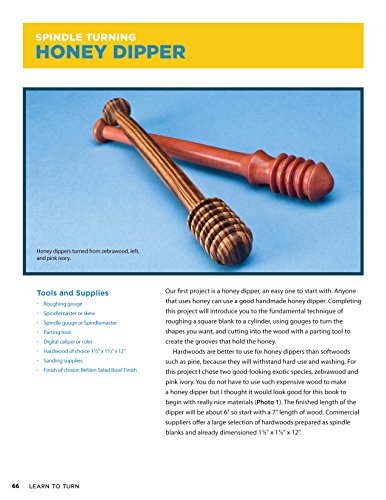 Learn to Turn, 3rd Edition Revised & Expanded: A Beginner's Guide to Woodturning Techniques and 12 Projects (Fox Chapel Publishing) Step-by-Step Instructions, Troubleshooting, Tips, & Expert Advice - Image 6