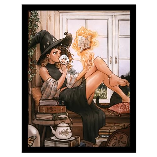 Impression Ivy Dolamore Warm Witch encadrée 30x40 cm