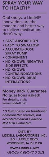 Miniatura 8 de Liddell Aerosol homeopático para tos y bronquial, 1 onza