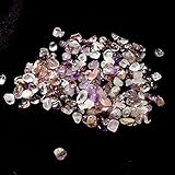 Name::Quarzsplitter Natürliche Quarzsplitter, Kristallmineral, polierter Kies, Aquarium-Massensteine, Reiki, getrommelt, Heimdekoration, Edelsteine, Super Seven, 50 g