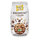 Krounchy 3 chocolats 500g Grillon d\'or - Krounchy 3 chocolats 500g - unité