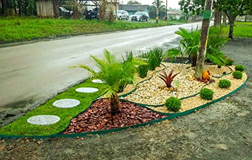 LIMITADOR GRAMA VERDE 12CMX50M C/BORDA