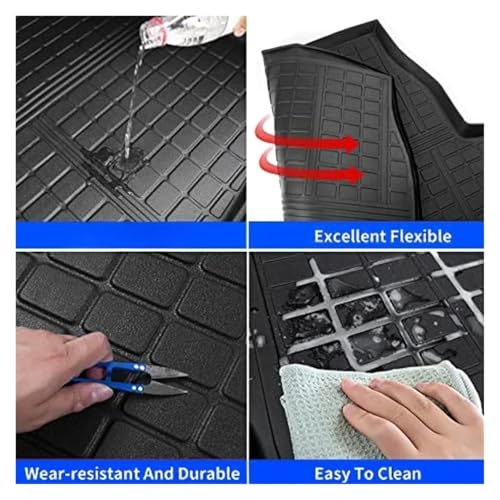 Tapis de coffre pour Toyota CHR 2018-2023 en TPE étanche