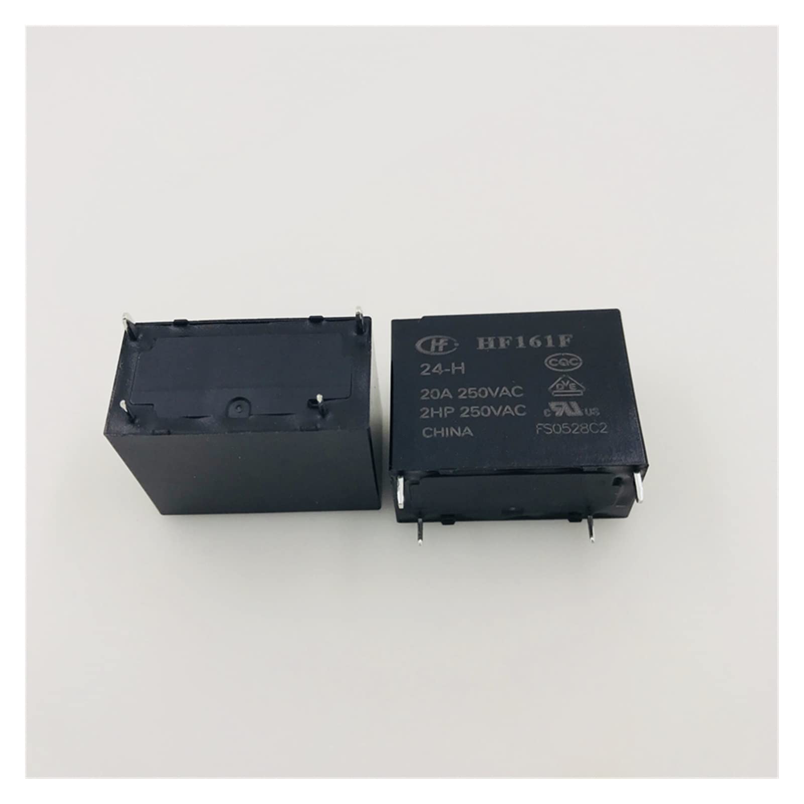 Relais HF161F-12 24-H de 20A250VAC pour commuter les fortes charges électriques