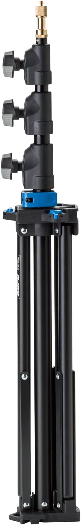 Kupo Mini Click Light Stand, Interlocking Portable Stand with Air Cushion, Maximum Height 7', Folds to 27.9', Portable Design for Studio and Location, Silver (KS041611)