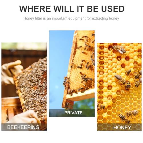 Filtre à miel double couche en acier inoxydable pour apiculture - 7