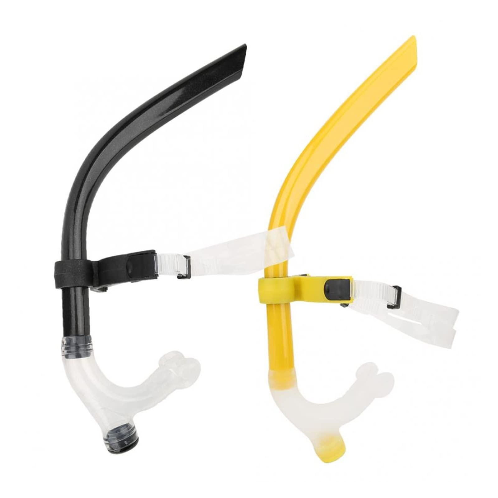 AMAZWI Buceo Snorkel Tubo del Snorkel Delantero Silicona Completa Tubo de respiración submarina Seca con válvula Fija for la práctica de natación Buceo para Actividades de Buceo y Snorkel