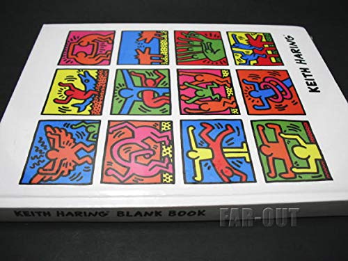 Keith Haring★キースヘリング 【未開封】BLANK BOOK キース・ヘリング アート ハードカバー ノートブック Pop Shop