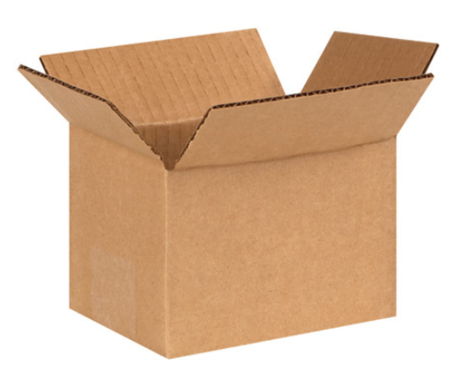 Secure Seal - 6x4x4 Pack of 25 Corrugated Cardboard Packing Shipping Mailing Moving Carton Boxes