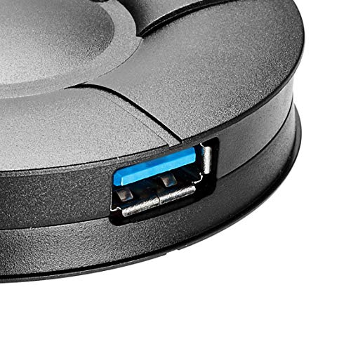 Amazon Basics High-Speed 4 Port Usb 3.0 Hub With Ac Adapter For Use With Macbook, Mac Pro, Imac, Surface Pro And More #TOP1