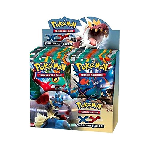 Hottest Sales Pokemon Furious Fists (XY3) Booster BOX [36 Packs]
