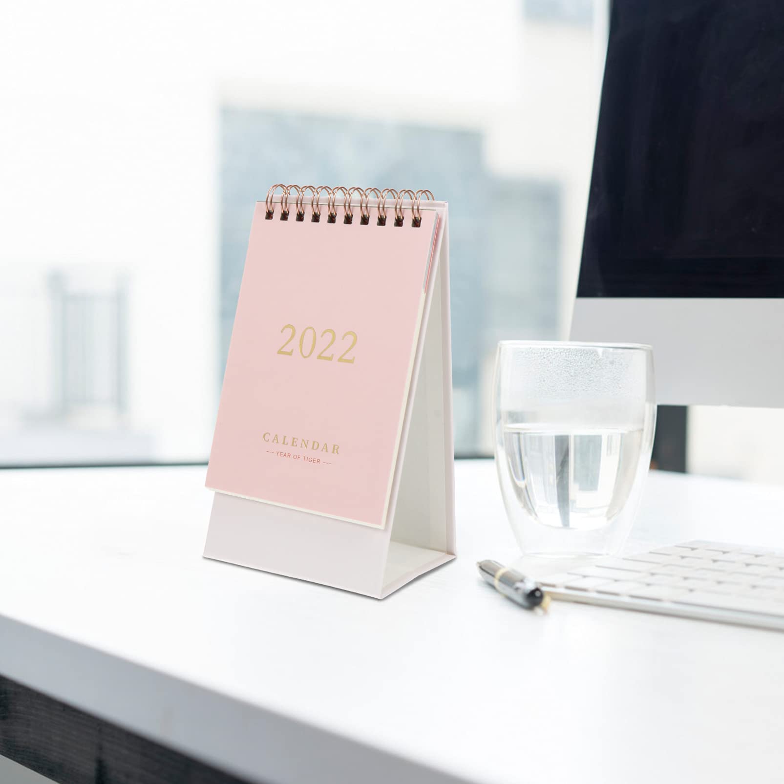 Tofficu 8pezzi Calendario Da Scrivania Decorativo e Salvaspazio Per Ufficio e Scuola Struttura Design Elegante e Resistente