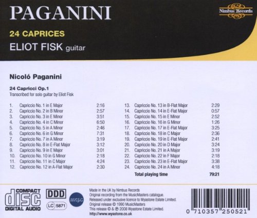 24 Caprices for Guitar
