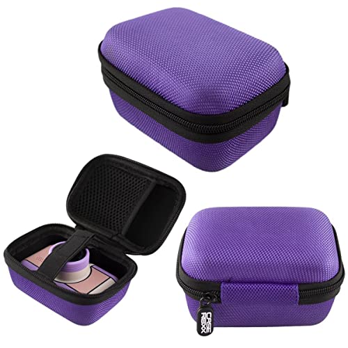 caseroxx Capa para câmara infantil adequada para fabricantes de diferentes câmaras infantis como: Joylink, TekHome, ikotayou, etc. em muitas cores e desenhos, bolsa de armazenamento de proteção, Roxo
