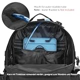 Wiserset Plecak taktyczny, 60 l, plecak wojskowy Molle Survival, plecak dzienny dla mężczyzn i kobiet, wyjmowana torba na zewnątrz, czarne, 60L