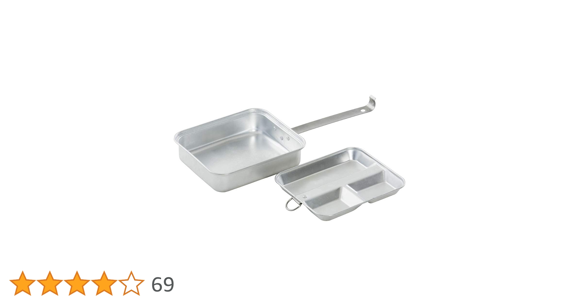 角型　飯ごう　ＯＤ メスティン 1.75L 2合炊き アルミ角型クッカー Lサイズ