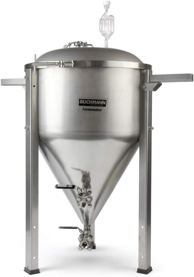 14.5 Gallon Conical Fermenator NPT Standard Fittings