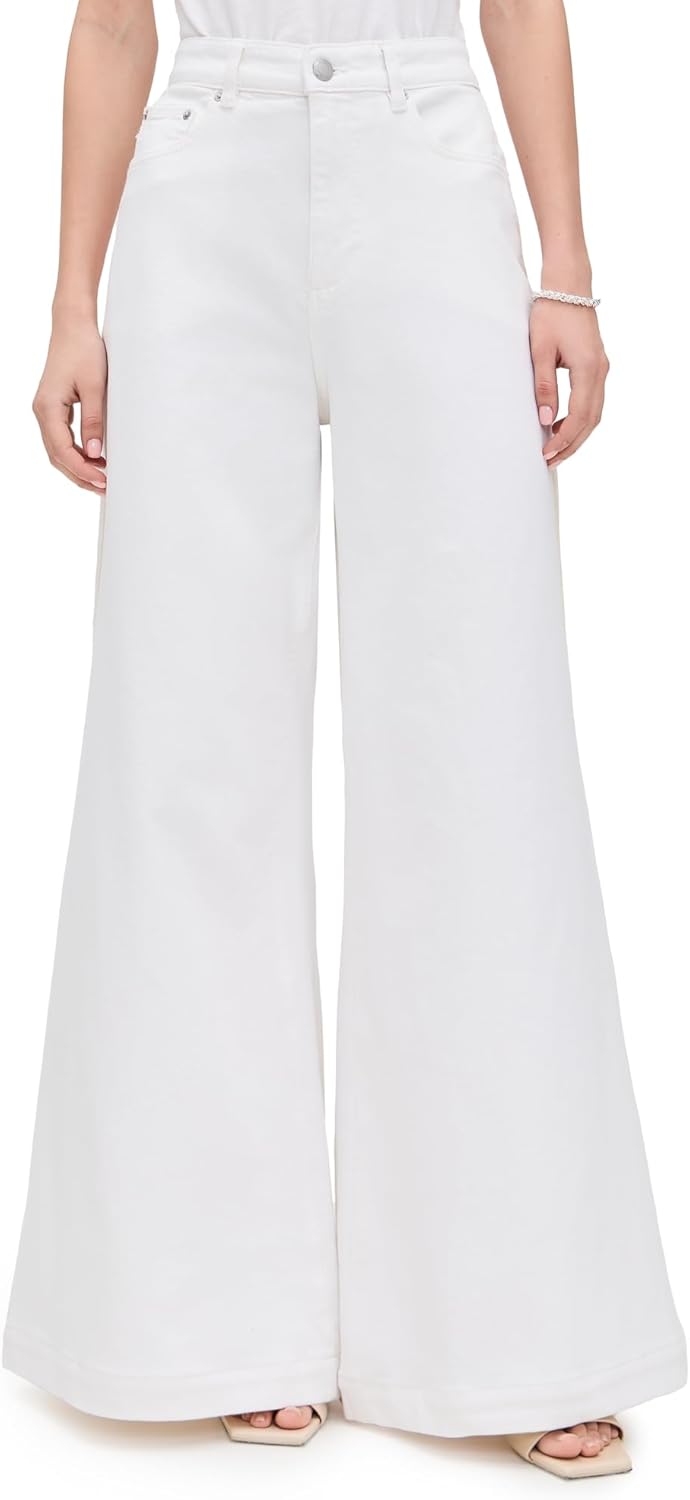 DL1961 Women’s Lucila Ultra Wide Leg High Rise Jeans