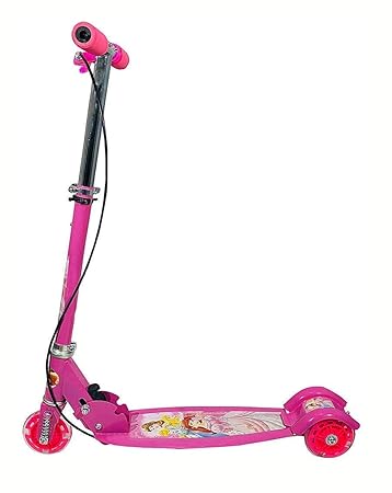 EONWISE Smart Kick Scooter, 3 Adjustable Height, Foldable,Front Wheel Light & PVC Wheels for Kids (3 to 8 Years ,Multi Color).....