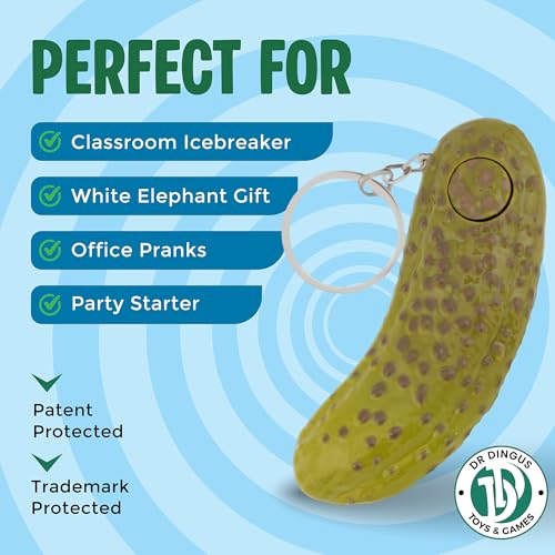 Yodeling Pickle Keychain Gag Gift – The Weirdly Hilarious Mini Gift for Any White Elephant Party